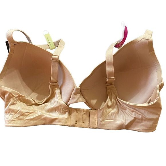 MaidenForm NEW size 36 B Tan Tshirt bra full coverage cover table straps - Picture 4 of 6